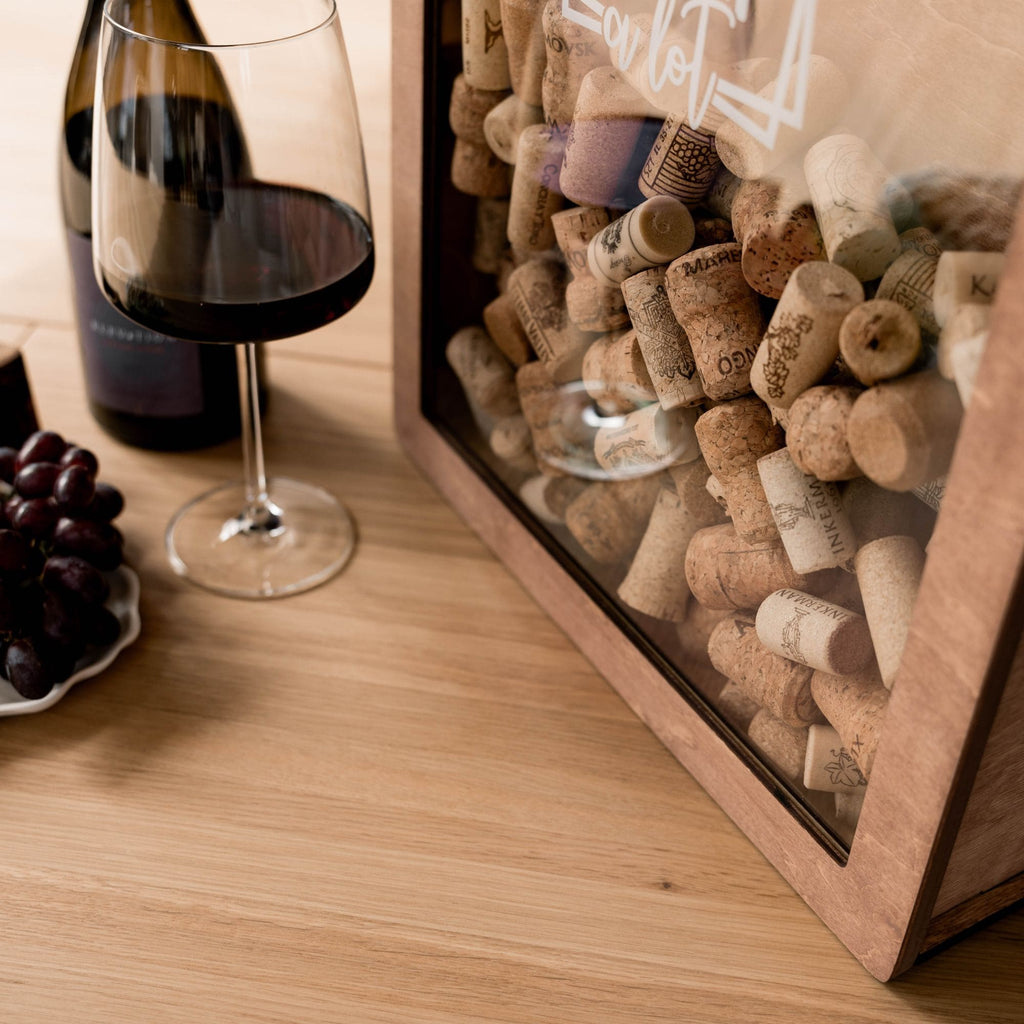 Wine Cork Box – Good Wine, Good Time