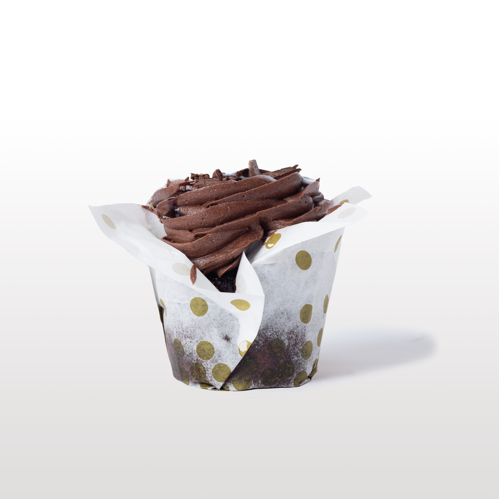 12 Wicked Dark Chocolate Cupcakes