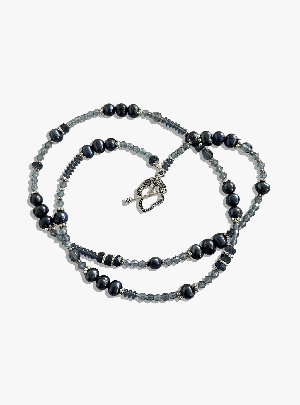 Denim Eclipse Convertible Necklace