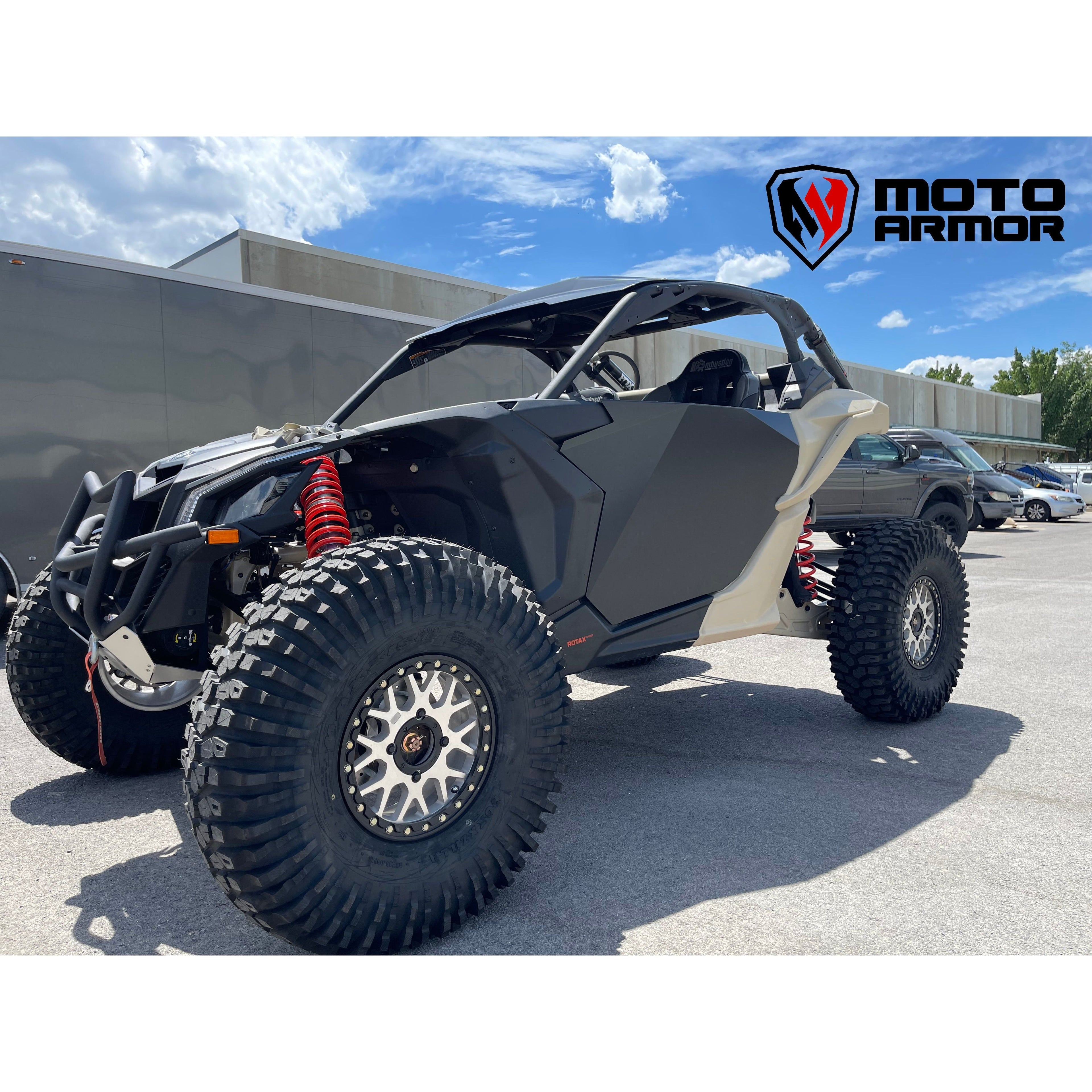 Moto Armor - 2017-2026 Can-am X3 Aluminum Doors (2 seat)