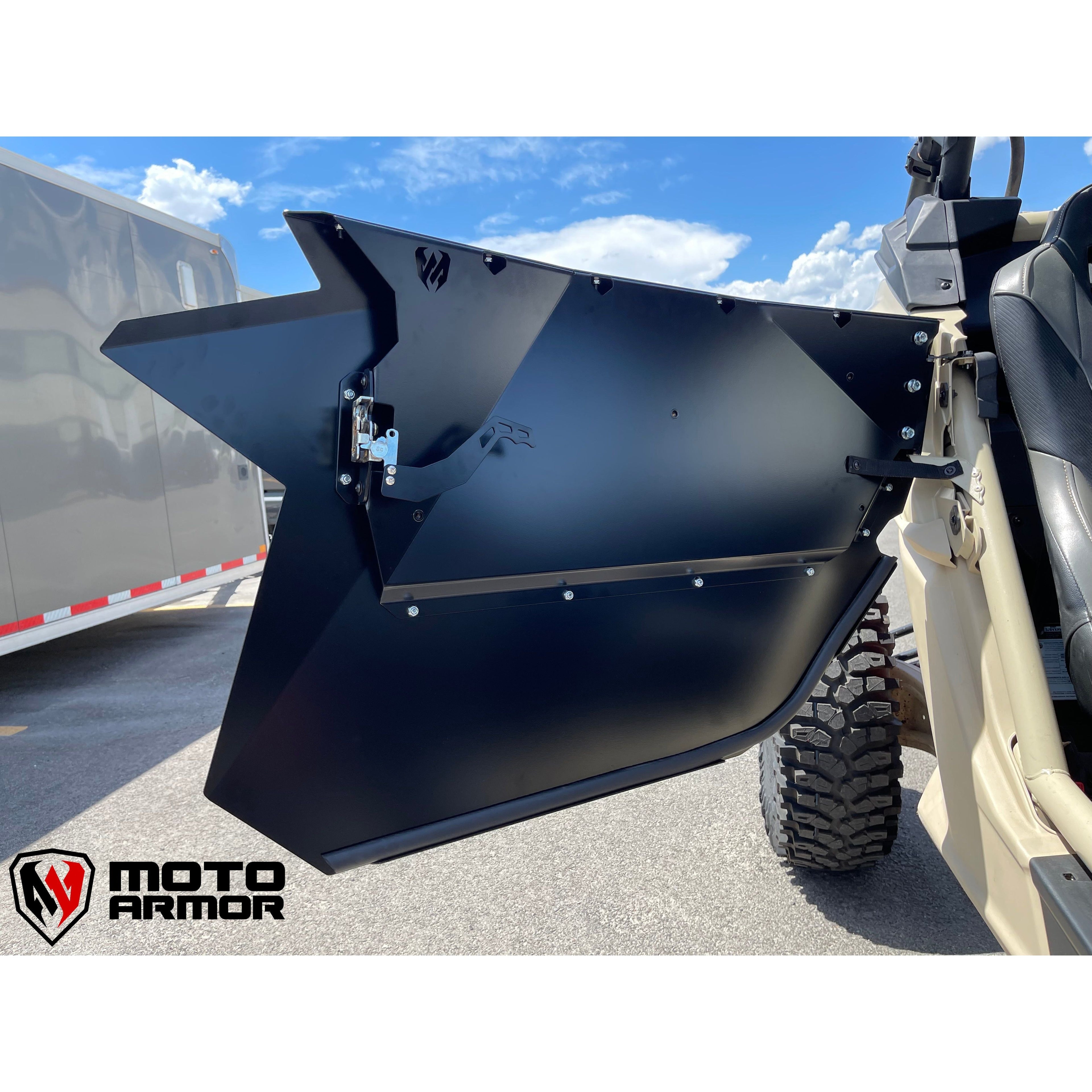 Moto Armor - 2017-2026 Can-am X3 Aluminum Doors (2 seat)