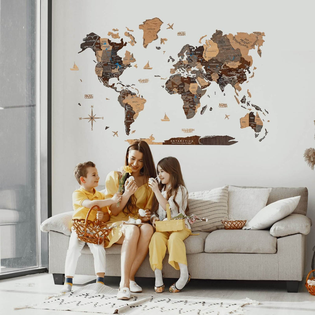 Wooden Wall Decor for Living Room