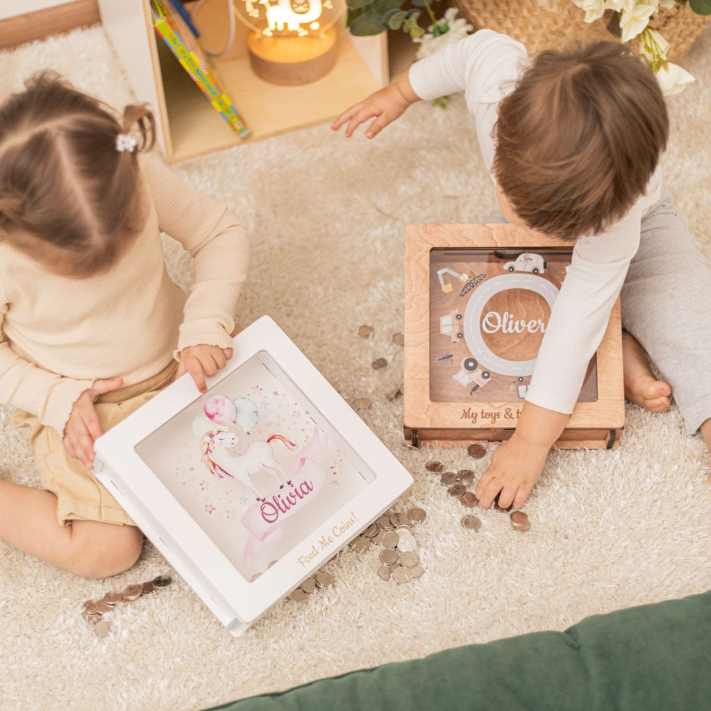 Personalized Acrylic Box - Unicorn