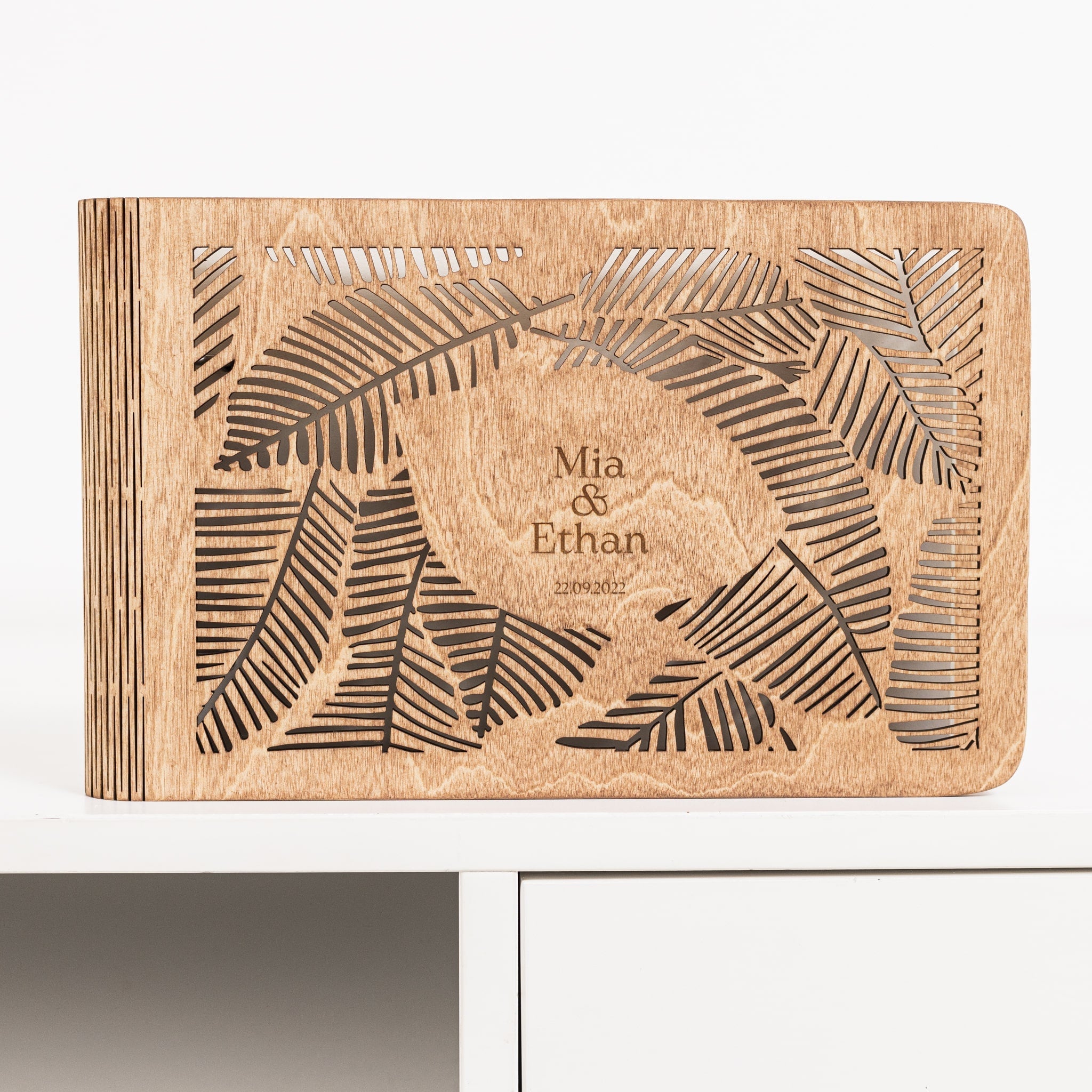Wooden Photo Album - Tropics